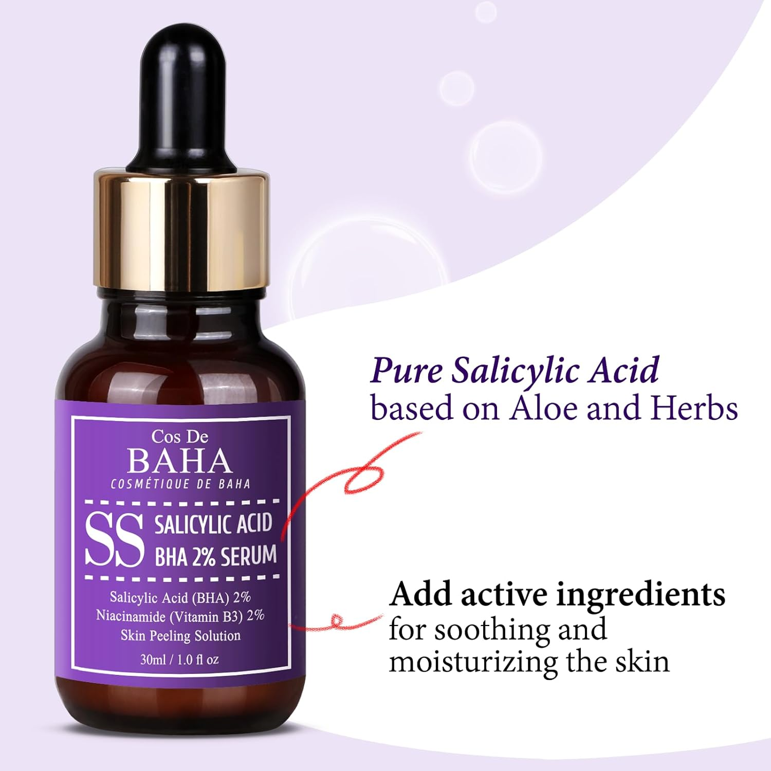 COS DE BAHA SS Salicylic Acid serum 6 skcos de baha SS salicylic acid serum