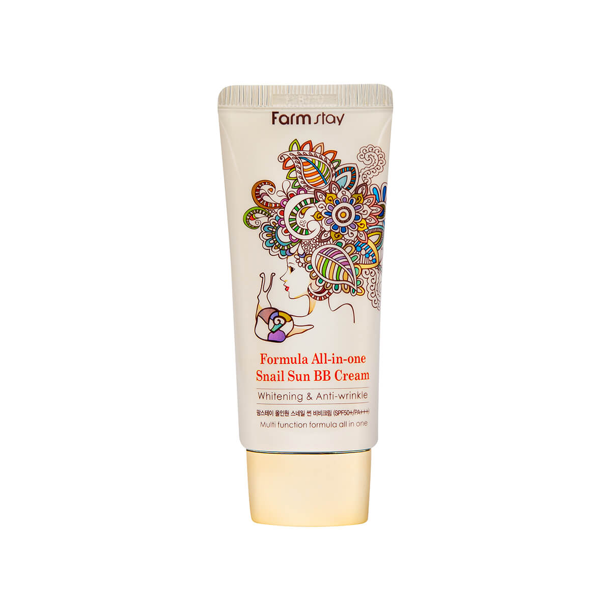 FARM STAY Formula All In One Smail sun BB Cream 1 skincare-kbeauty-glowtime-farm stay formula all in one snail sun BB Cream