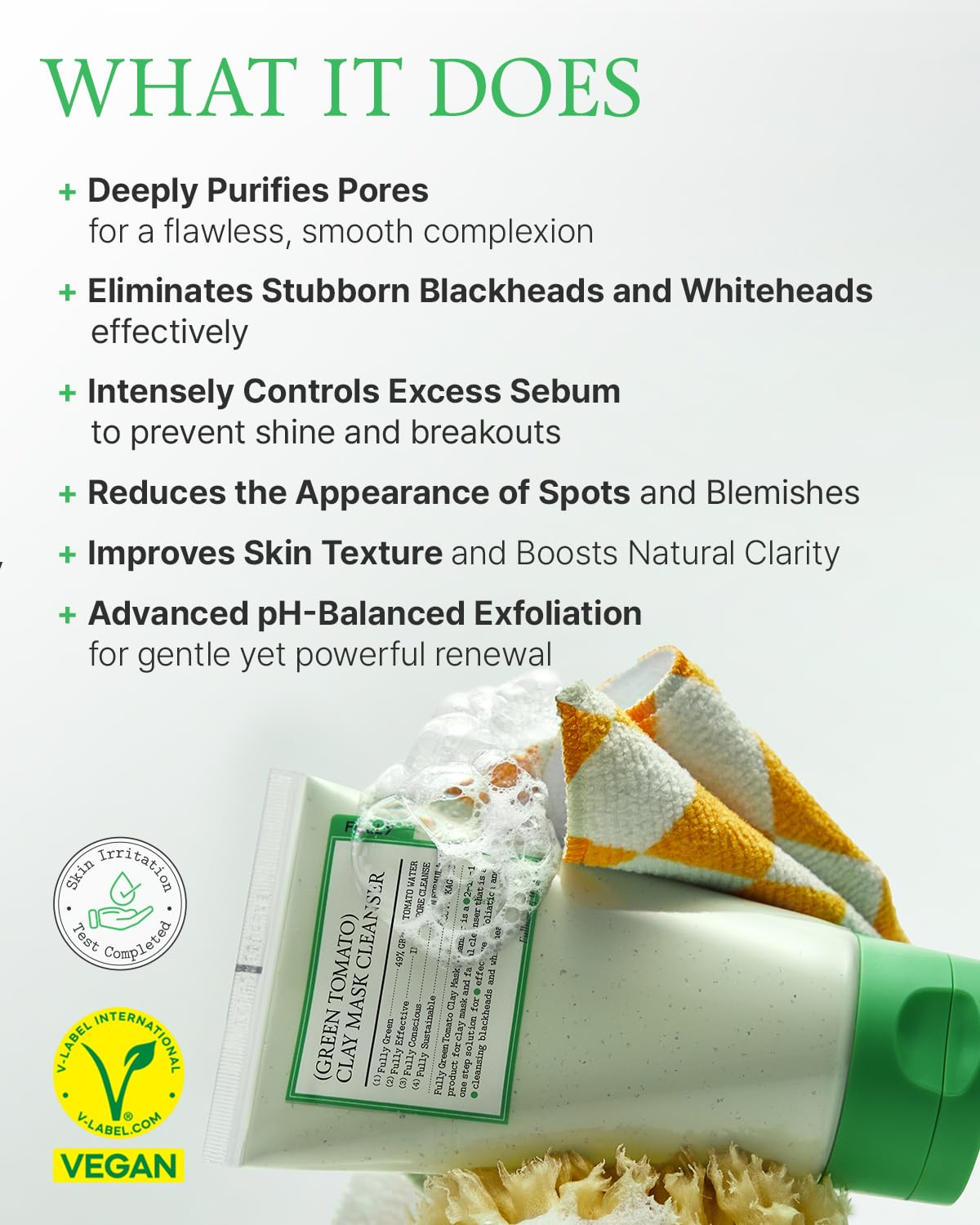 FULLY Green Tomato Clay Pack Cleanser 5 skincare-kbeauty-glowtime-fully green tomato clay pack cleanser