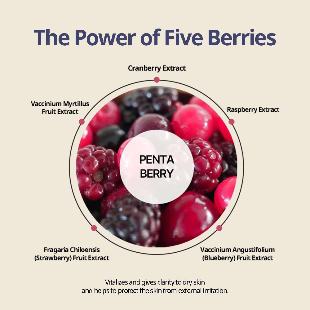 HEVEBLUE Penta Berry Panthenol Peel Pad 5 skincare-kbeauty-glowtime-heveblue pena berry panthenol repair peel pad