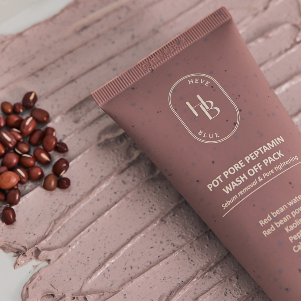 HEVEBLUE Pot Pore Peptamin Wash Off Pack 10 skincare-kbeauty-glowtime-heveblue pot pore peptamin wash off pack