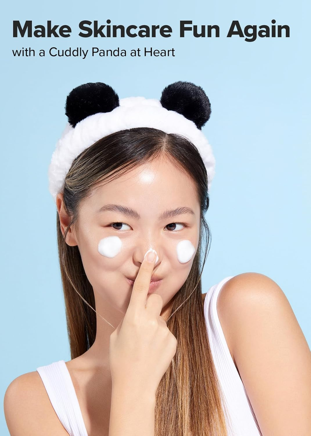 I DEW CARE Panda Headband 4 skincare-kbeauty-glowtime-i dew care panda headband