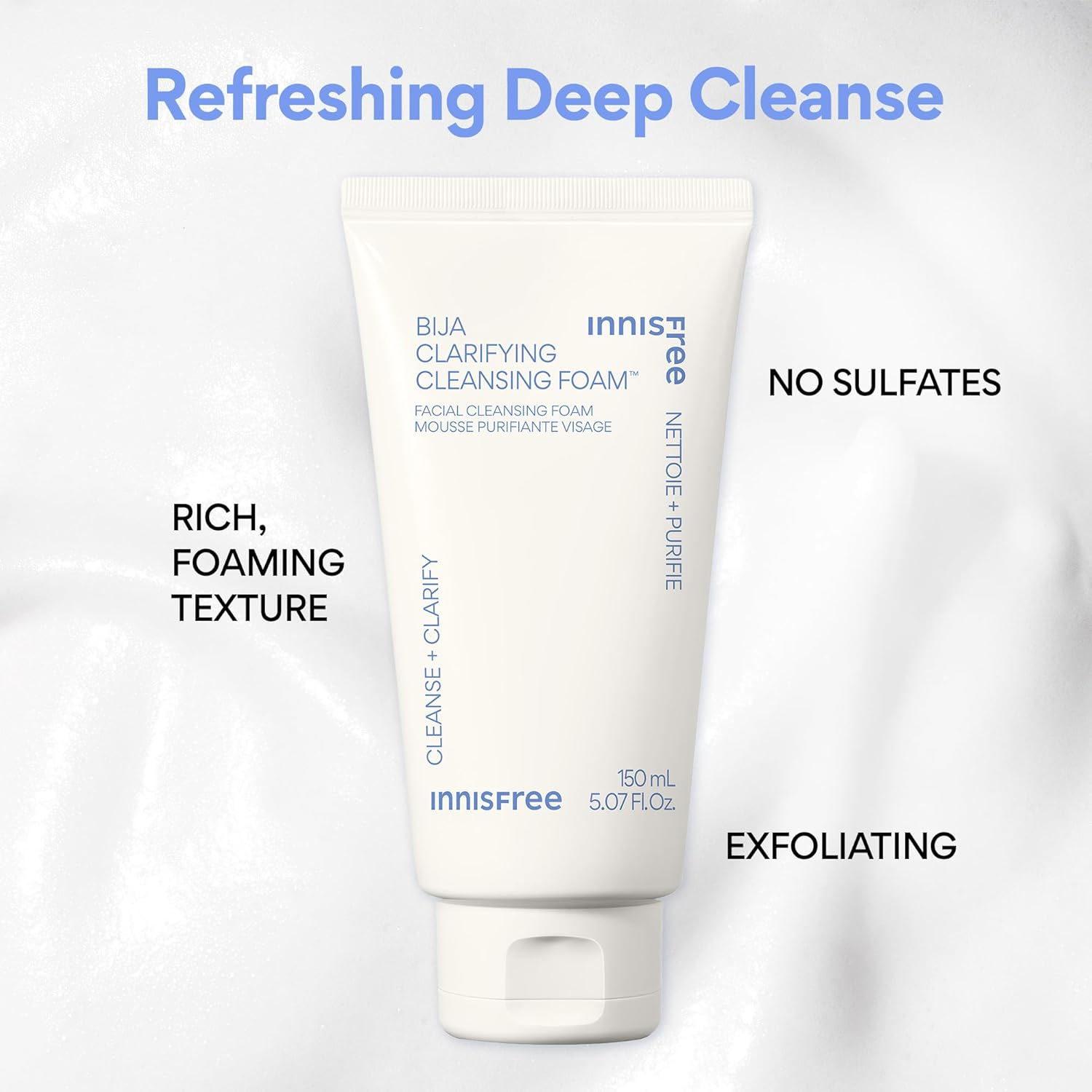 INNISFREE Bija Trouble Cleansing Foam 6 skincare-kbeauty-glowtime-innisfree bija Claryfying Cleansing Foam