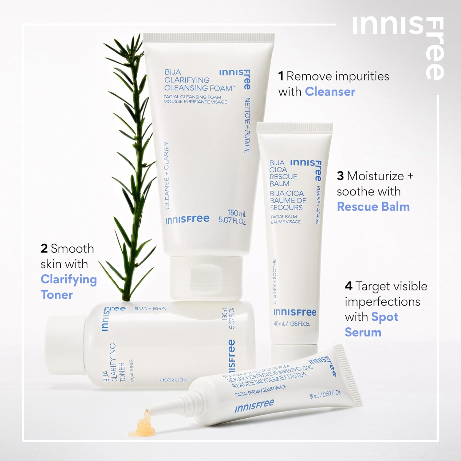 INNISFREE Bija Trouble Cleansing Foam 8 skincare-kbeauty-glowtime-innisfree bija Claryfying Cleansing Foam