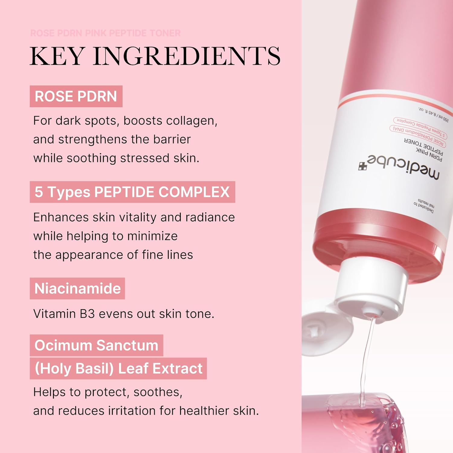 MEDICUBE PDRN Pink Cica Soothing Toner 4 skincare-kbeauty-glowtime-medicube pdrn pink cica soothing toner
