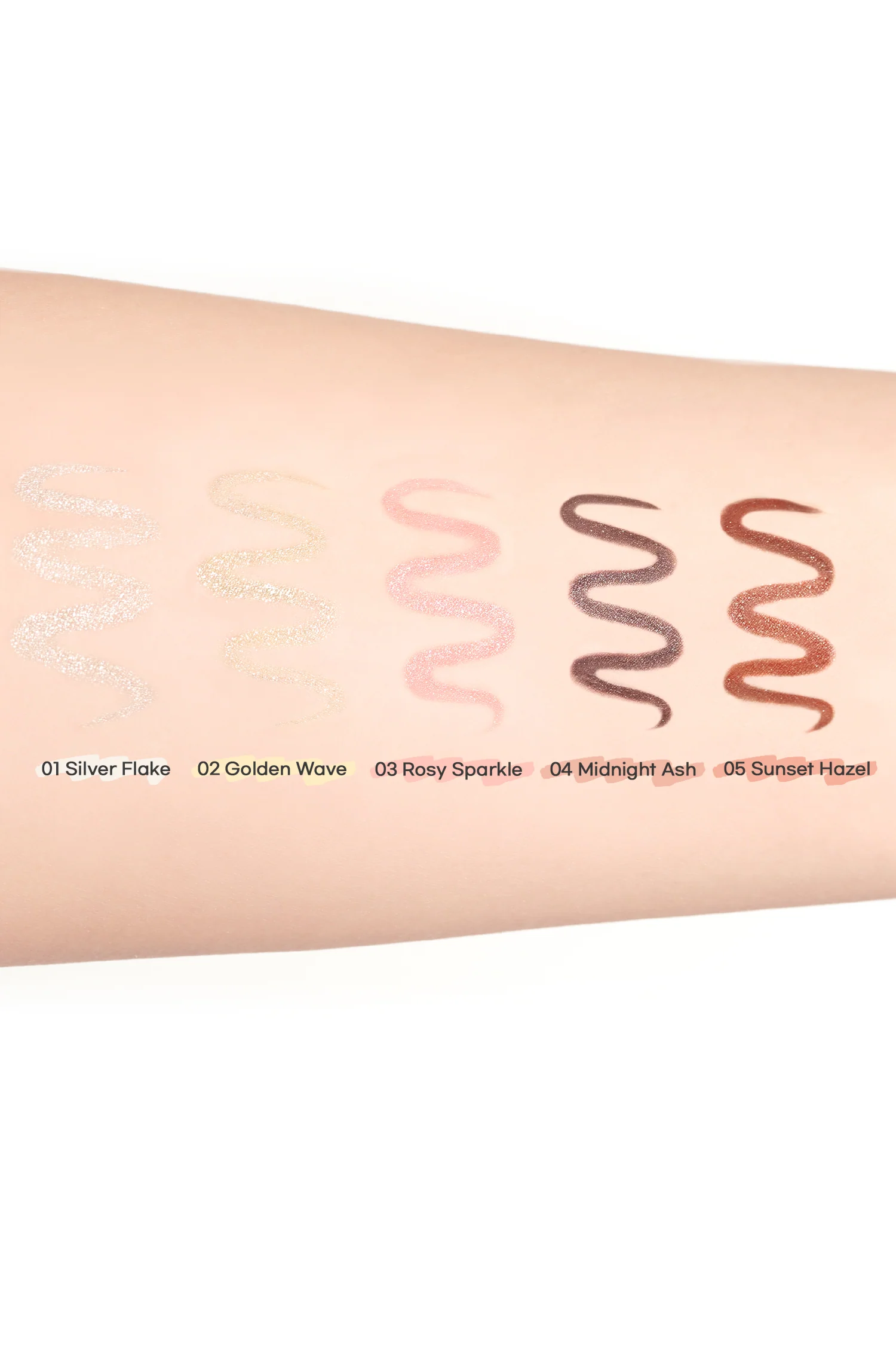 ROM&ND Twinkle Pen Liner 01 Silver Flake 14 skincare-kbeauty-glowtime-rom&nd twinkle pen liner