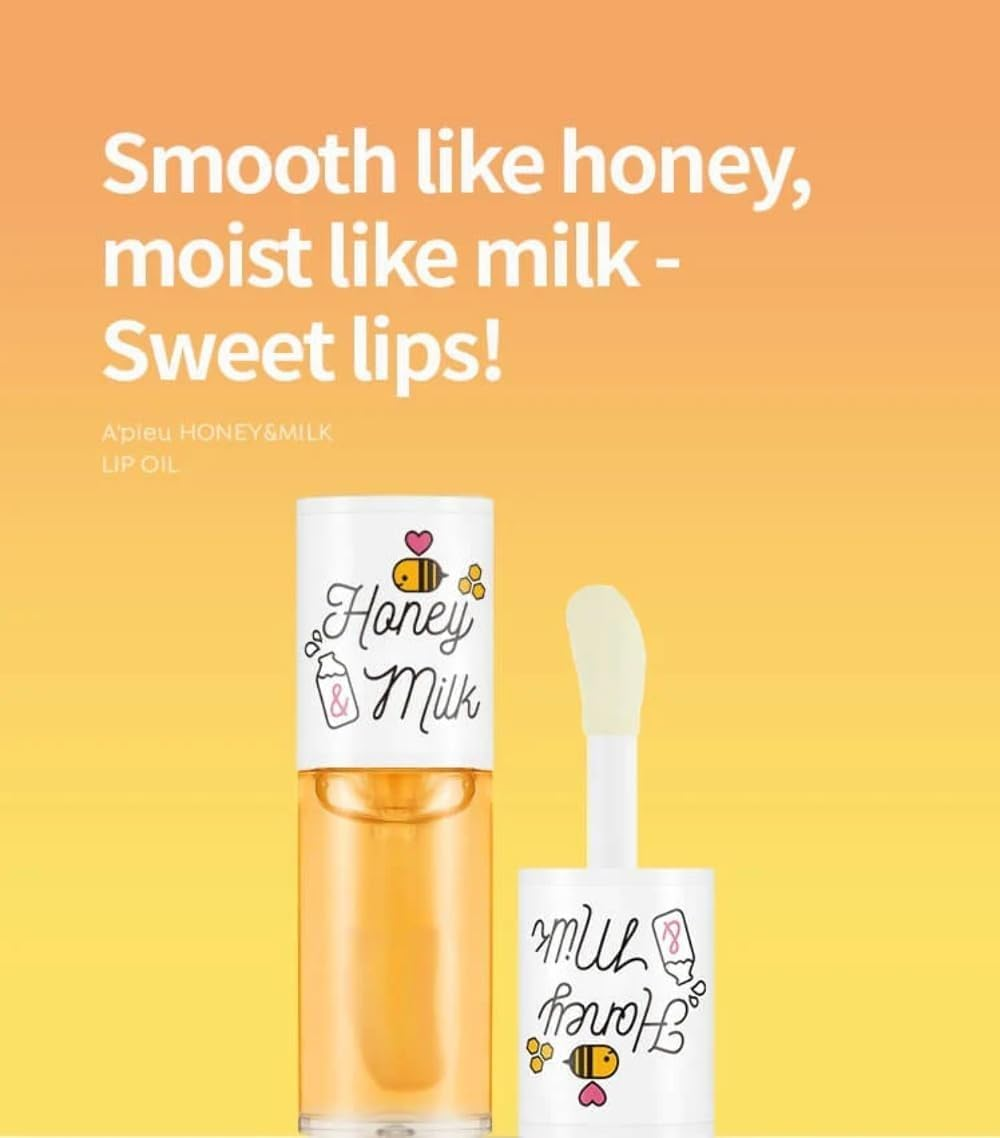 APIEU Honey and Milk Lip Oil 2 skincare-kbeauty-glowtime-apieu honey and milk lip oil