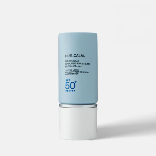 skincare-kbeauty-glowtime-huecalm birch aqua ampoule sun cream