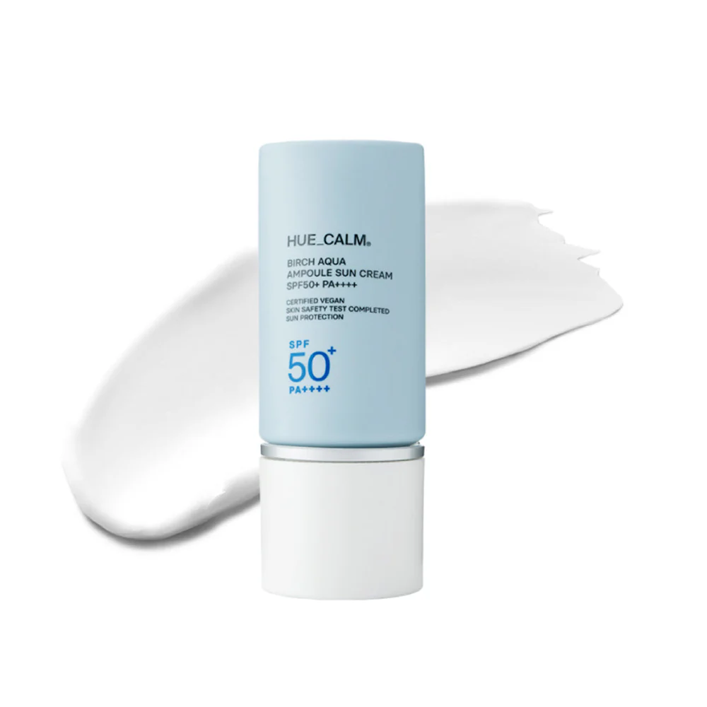 HUECALM Birch Aqua Ampoule Sun Cream 4 skincare-kbeauty-glowtime-huecalm birch aqua ampoule sun cream
