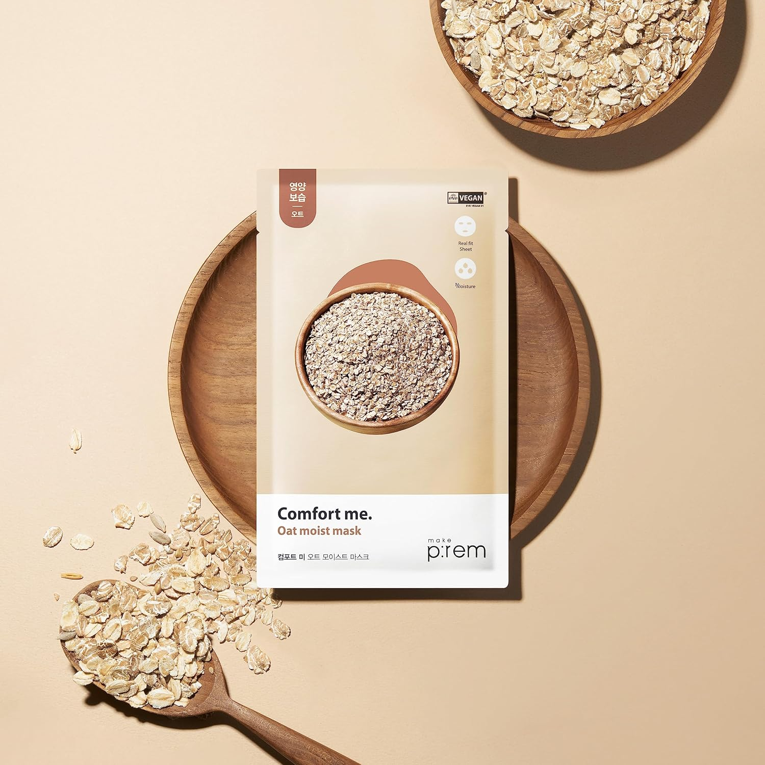 MAKE PREM Comfort Me Oat Moist Mask 3 skincare-kbeauty-glowtime-make prem comfort me oat moist mask