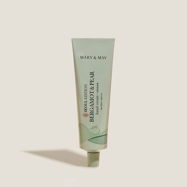 skincare-kbeauty-glowtime-mary & may bergamot and pear hand cream