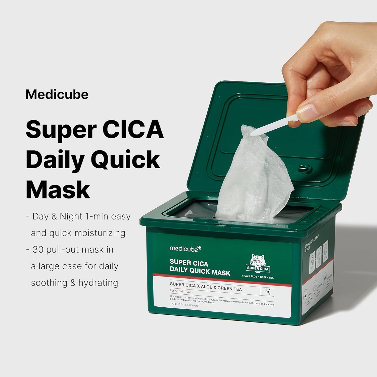 MEDICUBE Super Cica Daily Quick mask 3 skincare-kbeauty-glowtime-medicube super cica daily quick mask