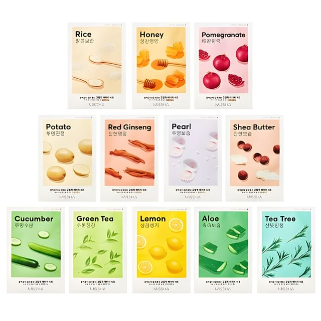 MISSHA Airy Fit Sheet mask swatch skincare-kbeauty-glowtime-missha airy fit sheet mask