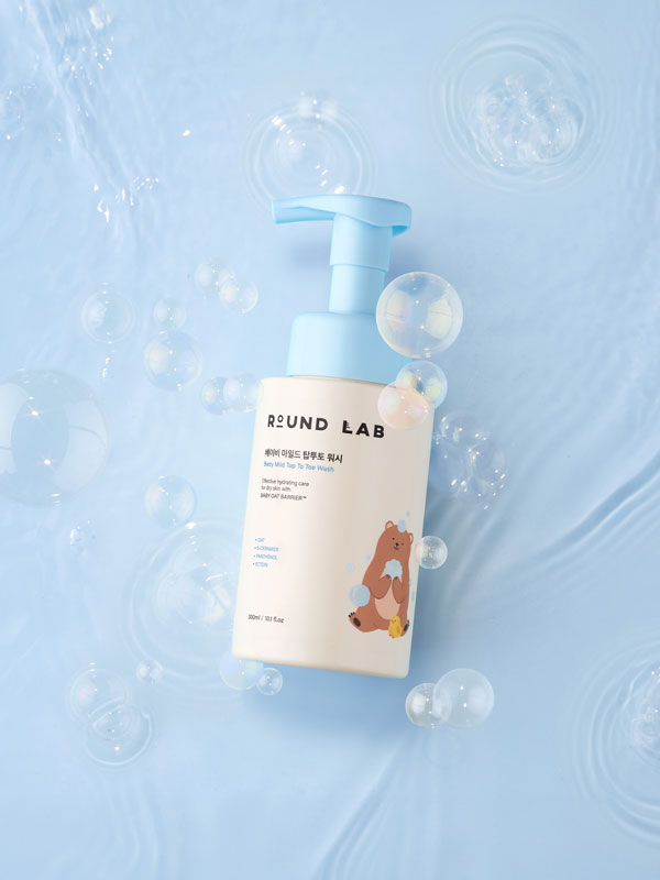 ROUND LAB Baby Mld top to toe wash 4 skincare-kbeauty-glowtime- round lab baby mild top to tow wash