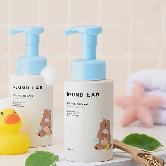 ROUND LAB Baby Mld top to toe wash 5 skincare-kbeauty-glowtime- round lab baby mild top to tow wash