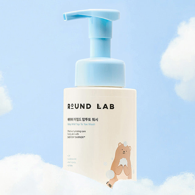 ROUND LAB Baby Mld top to toe wash 6 skincare-kbeauty-glowtime- round lab baby mild top to tow wash