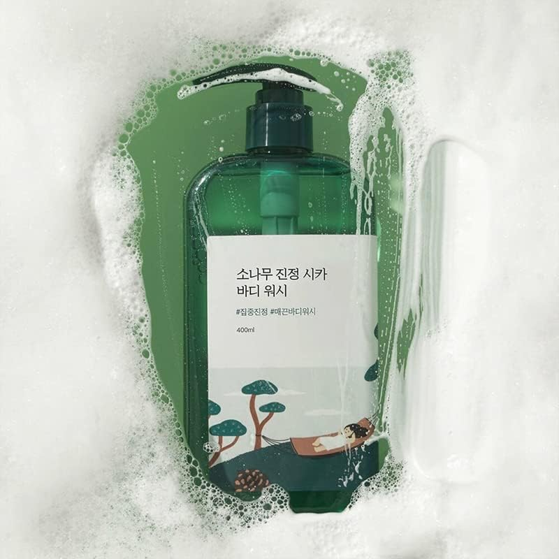 ROUND LAB Pine Calming cica body wash 10 skincare-kbeauty-glowtime-round lab pine calming cica body wash
