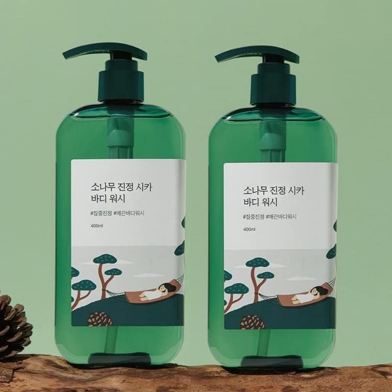 ROUND LAB Pine Calming cica body wash 8 skincare-kbeauty-glowtime-round lab pine calming cica body wash