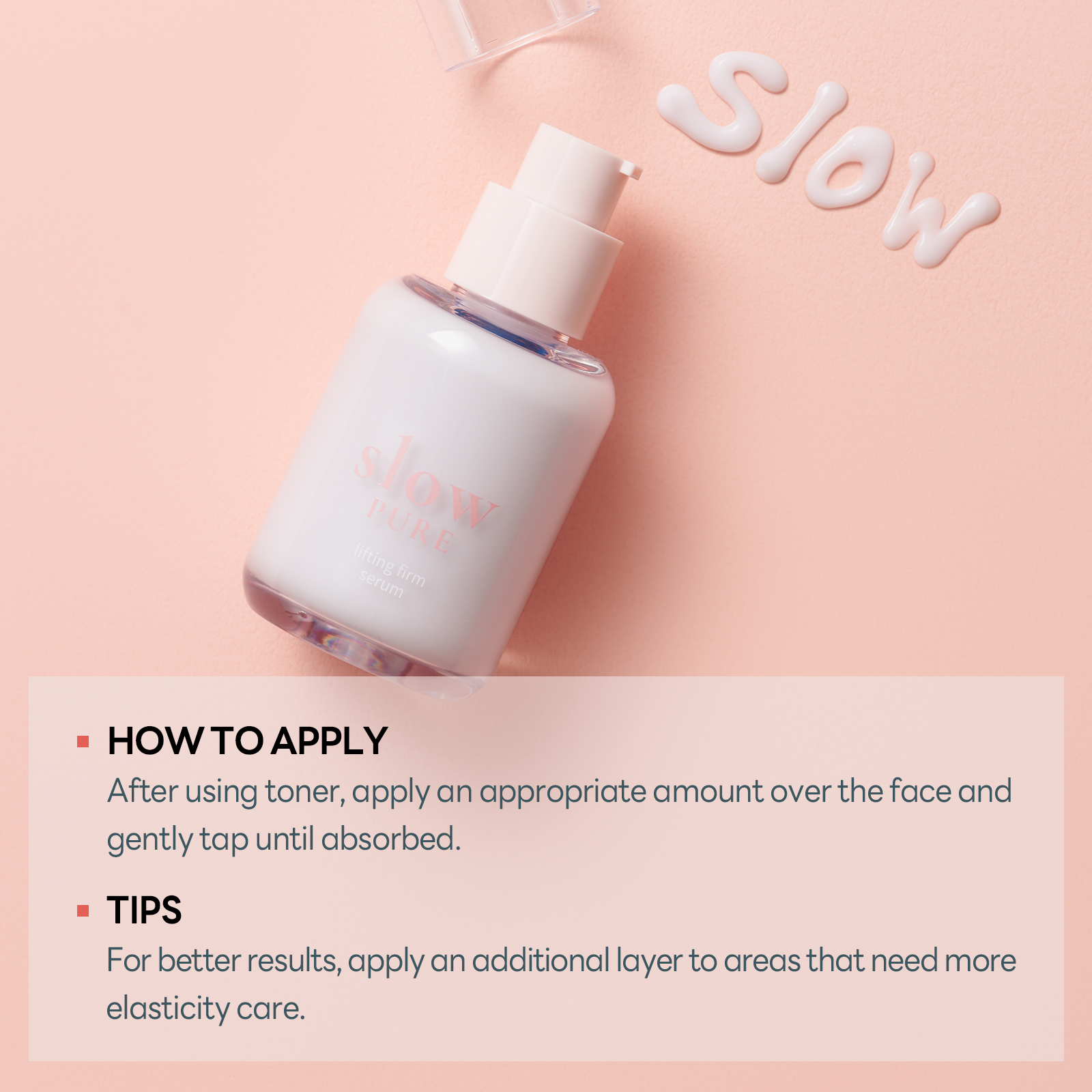 SLOWPURE Lifting Firm Serum 6 skincare-kbeauty-glowtime-slowpure lifting firm serum