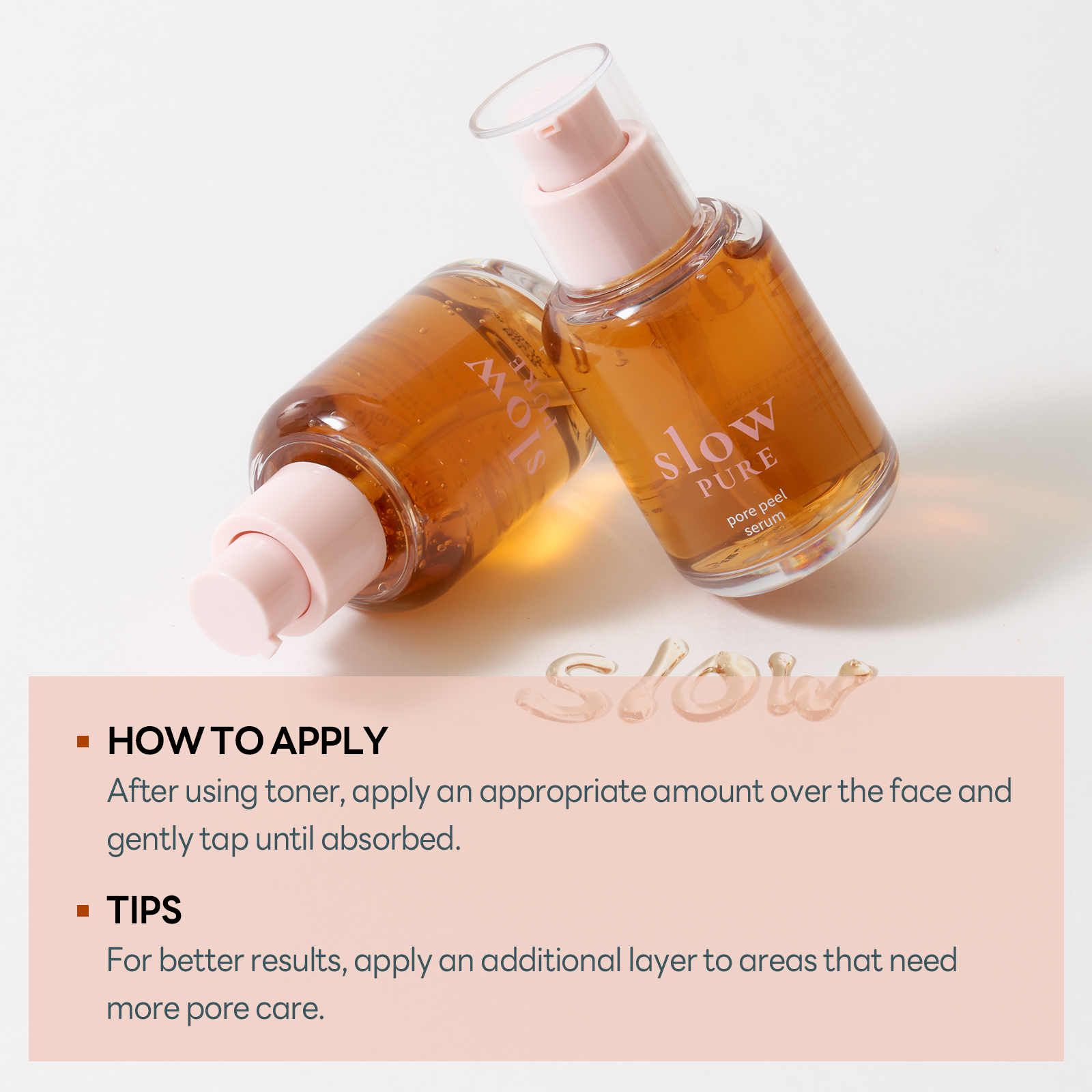 SLOWPURE Pore Peel Serum 5 skincare-kbeauty-glowtime-slow pure pore peel serum
