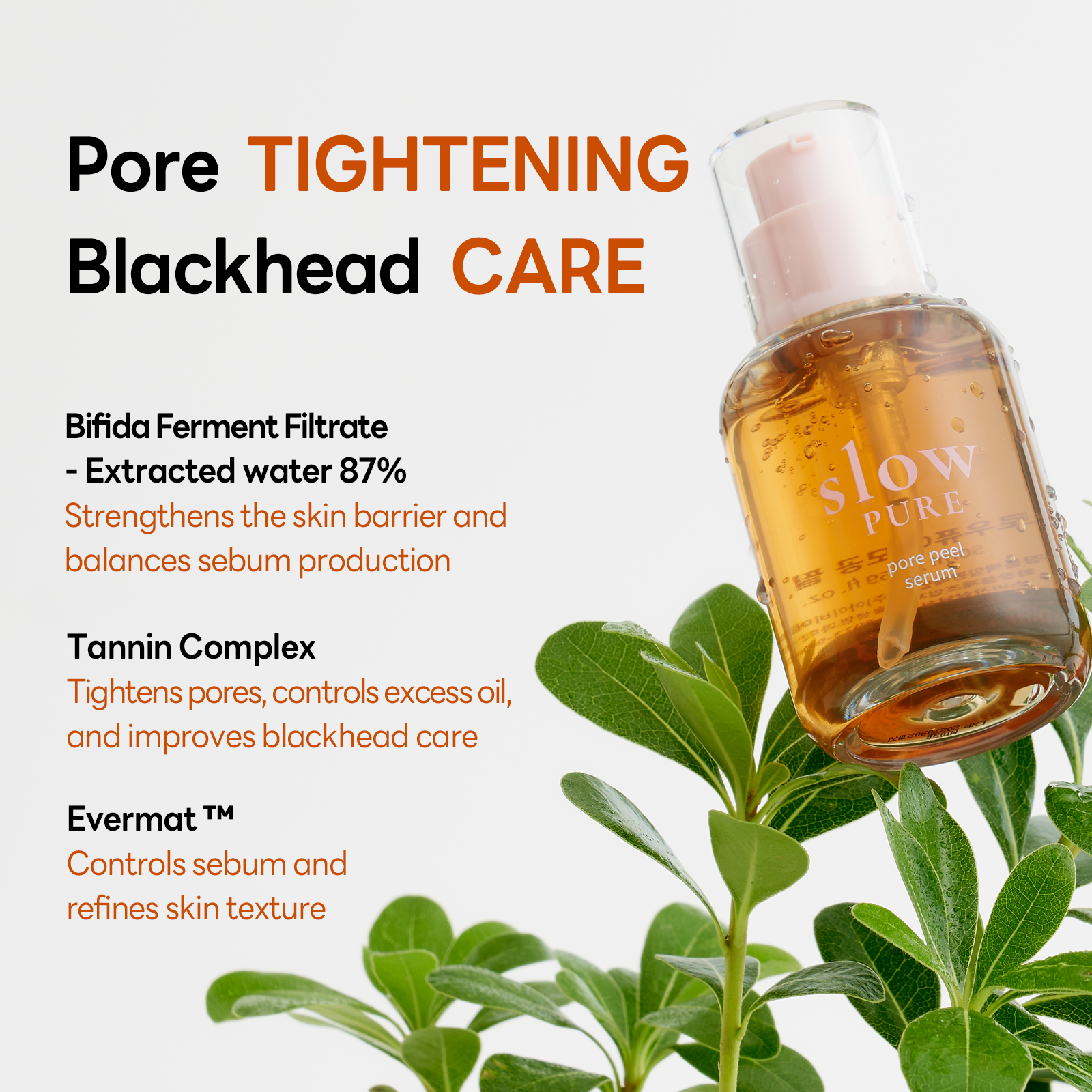 SLOWPURE Pore Peel Serum 6 skincare-kbeauty-glowtime-slowpure pore peel serum