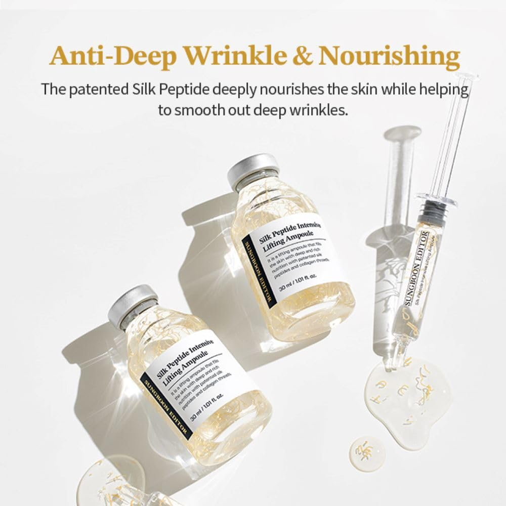 SUNGBOON EDITOR Silk Peptide Lifting Ampoule 6 skincare-kbeauty-glowtime-sungboon editor silk peptide intensive lifting ampoule