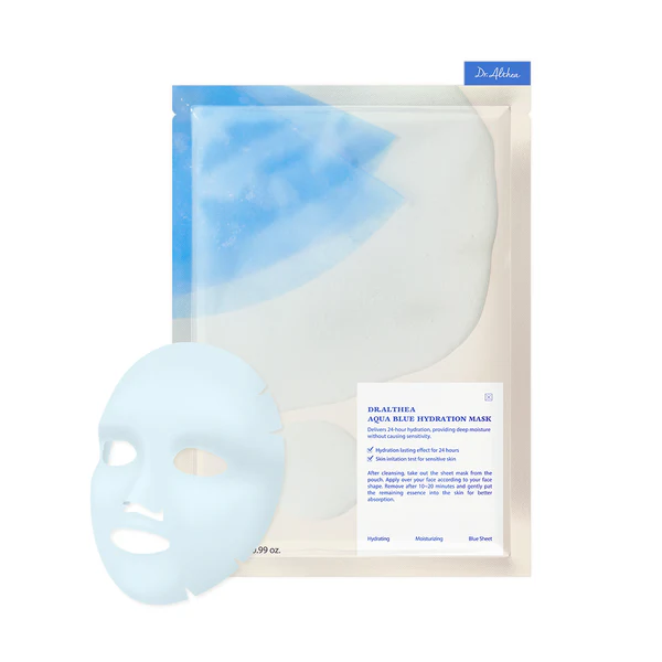 DR ALTHEA Aqua Blue Hydration Mask 2 skincare-kbeauty-glowtime-dr althea aqua blue hydration mask