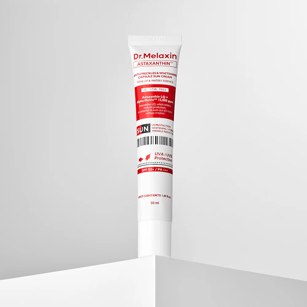 DR MELAXIN Astaxanthin Anti Freckles and Whitening Capsule Sun Cream 3 skincare-kbeauty-glowtime-dr melaxin astaxanthin anti freckles and whitening capsule sun cream