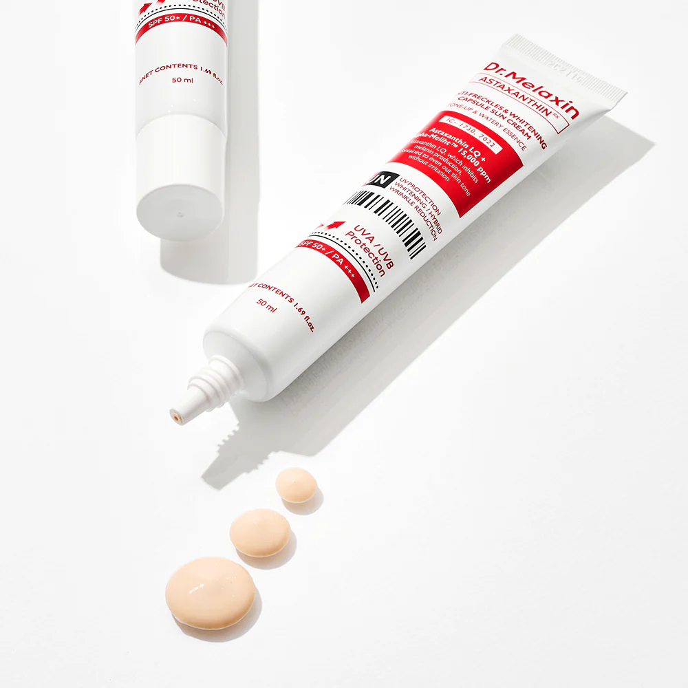 DR MELAXIN Astaxanthin Anti Freckles and Whitening Capsule Sun Cream 4 skincare-kbeauty-glowtime-dr melaxin astaxanthin anti freckles and whitening capsule sun cream