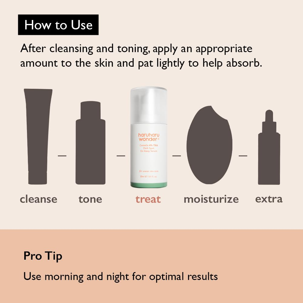 HARU HARU Wonder Centella 4$ TXA Dark Spot Go away Serum 8 skincare-kbeauty-glowtime-haru haru wonder centella 4 txa dark spot go away serum