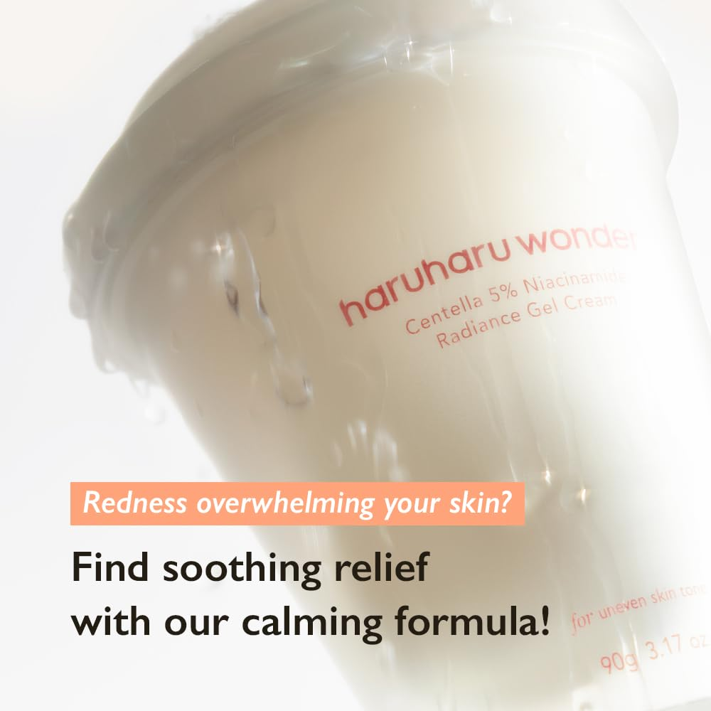 HARU HARU Wonder Centella 5% Niacinamide Radiance Gel Cream 4 skincare-kbeauty-glowtime-haru haru wonder centella 5 Niacinamide radiance gel cream