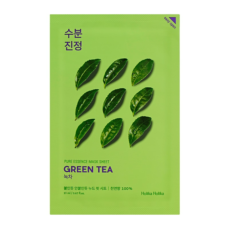 skincare-kbeauty-glowtime-holika holika pure essence mask sheet green tea