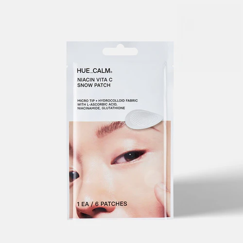 skincare-kbeauty-glowtime-huecalm niacin vita c snow patch
