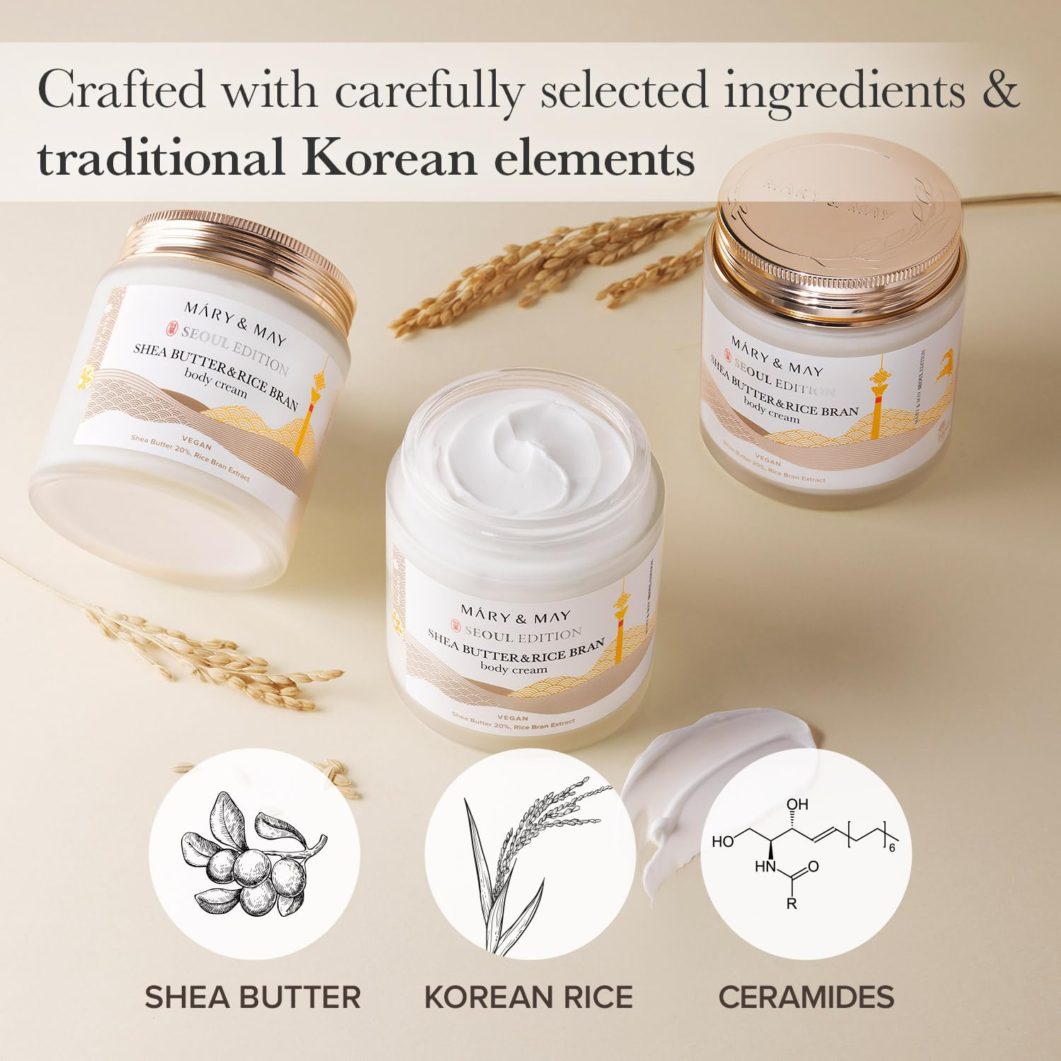 MARY and MAY Shea Butter and Rice Bran Body Cream 3 skincare-kbeauty-glowtime-mary and may shea butter anr rice bran body cream