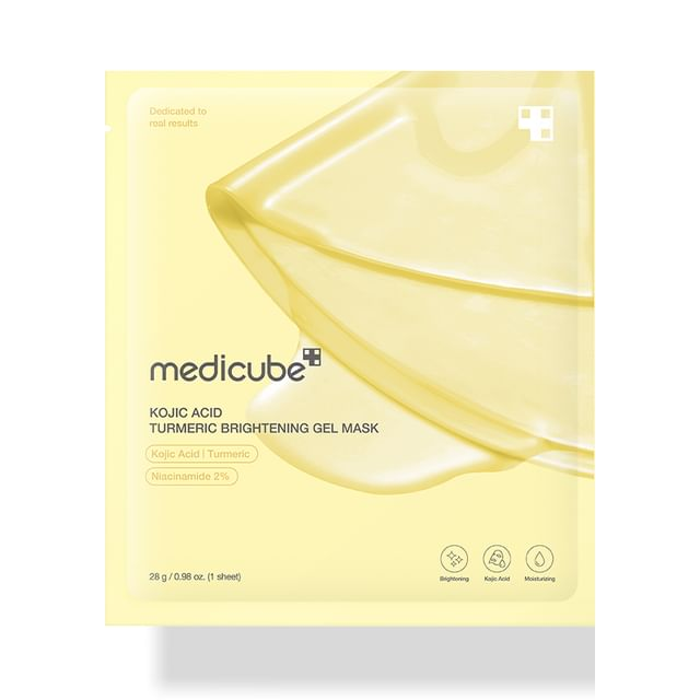 MEDICUBE Kojic Acid Turmeric Brightening gel mask 1 skincare-kbeauty-glowtime-medicube kojic acid turmeric brightening gel mask