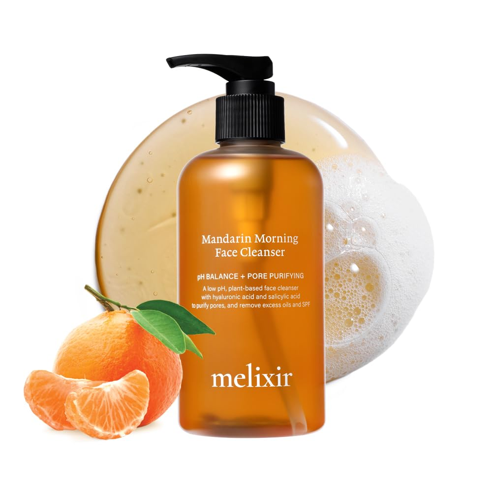 MELIXIR Mandarin Morning Cleaner 1 skincare-kbeauty-glowtime-melixir mandarin morning face cleanser