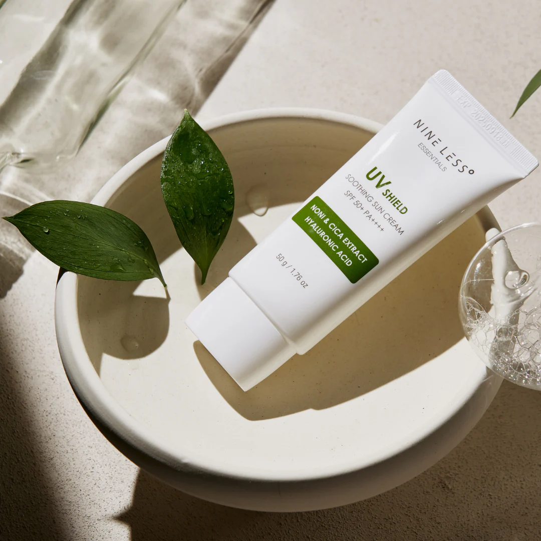 NINE LESS Essentials UV Shield Sun Cream 3 skincare-kbeauty-glowtime-nine less essentials uv shield uv shield sun creama