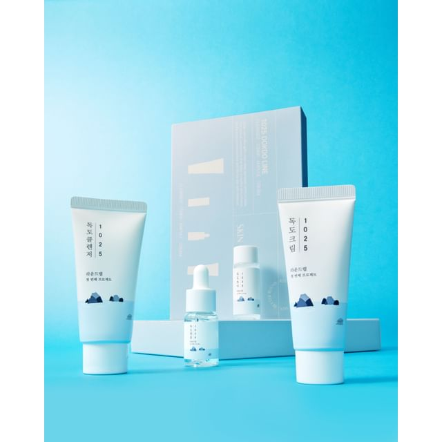 ROUND LAB 1025 Dokdo Trial Kit 1 skincare-kbeauty-glowtime-round lab 10225 dokdo trial kit