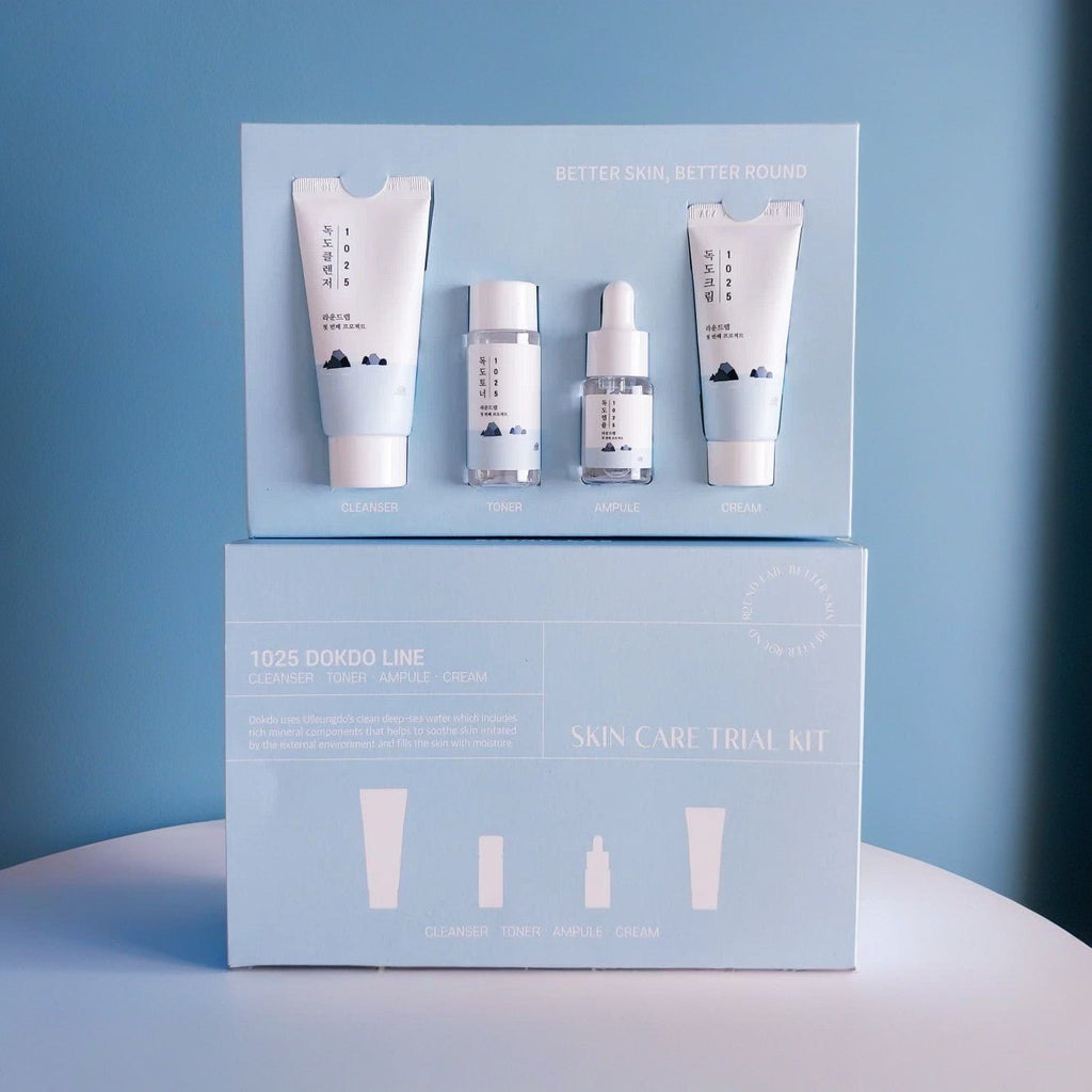 ROUND LAB 1025 Dokdo Trial Kit 3 skincare-kbeauty-glowtime-round lab 10225 dokdo trial kit