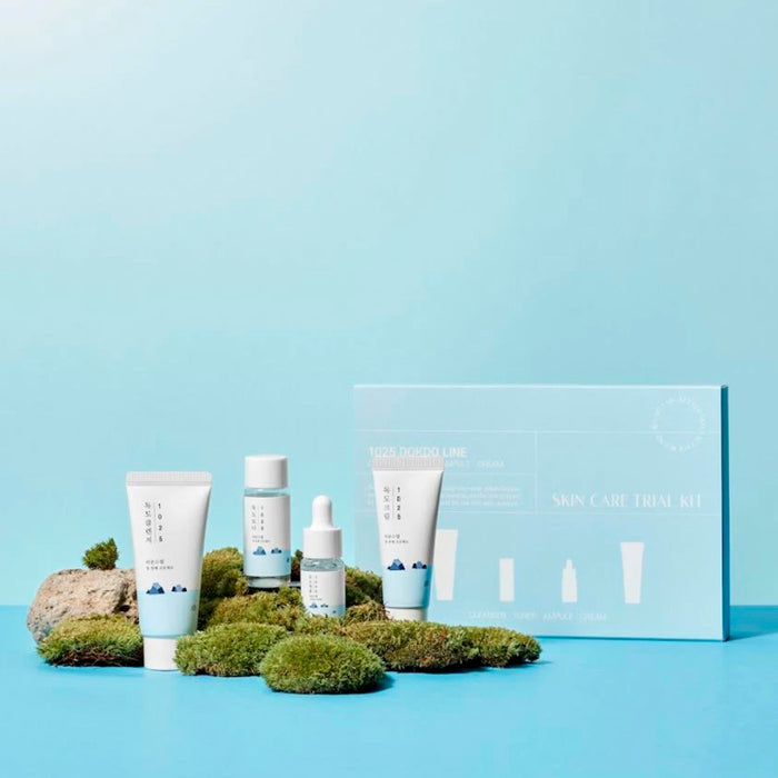 ROUND LAB 1025 Dokdo Trial Kit 7 skincare-kbeauty-glowtime-round lab 10225 dokdo trial kit