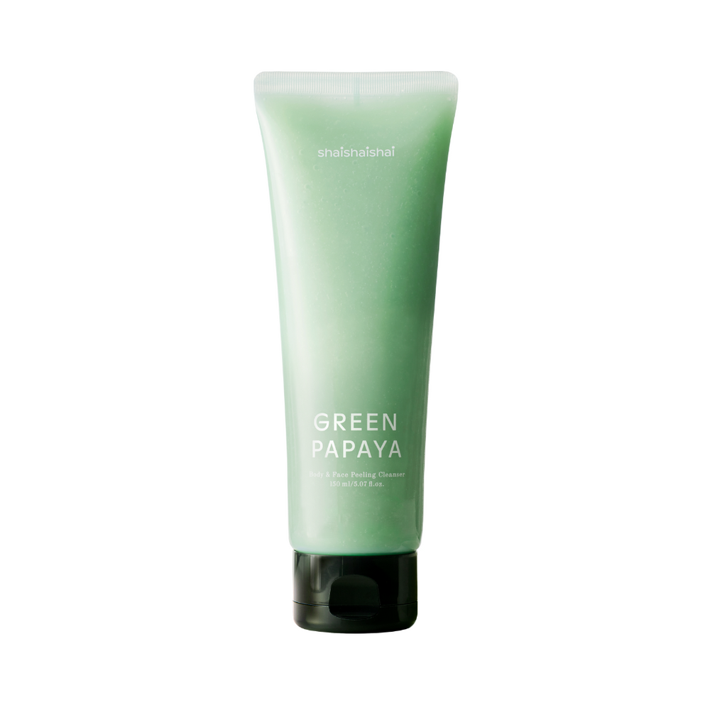 SHAISHAISHAI Green Papaya Body and Face Peeling cleanser 1 skincare-kbeauty-glowtime-shaishaishai green papaya body and face peeling cleanser