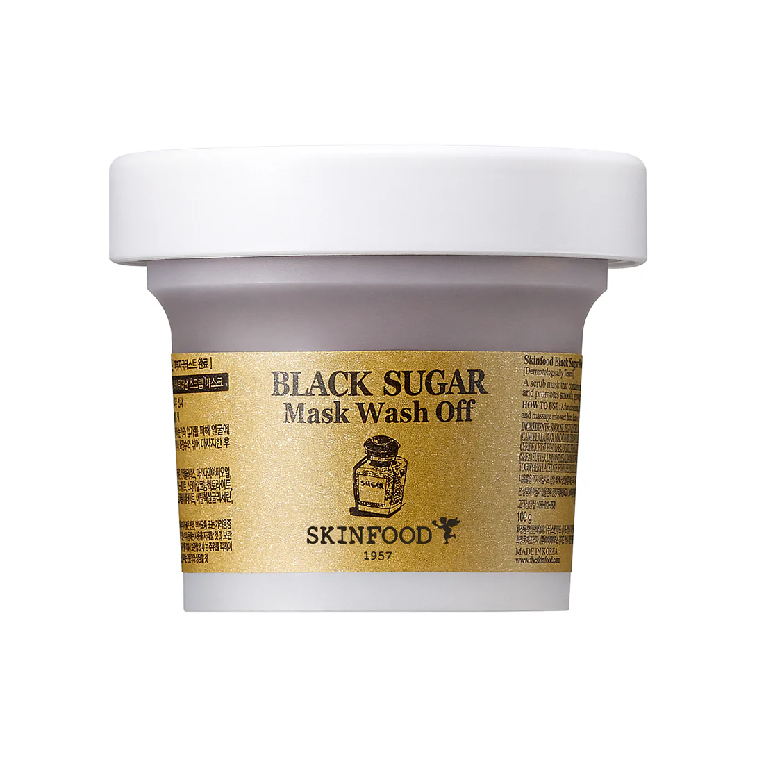 SKINFOOD Food Mask Black Sugar 1 skincare-kbeauty-glowtime-skinfood mask black sugar