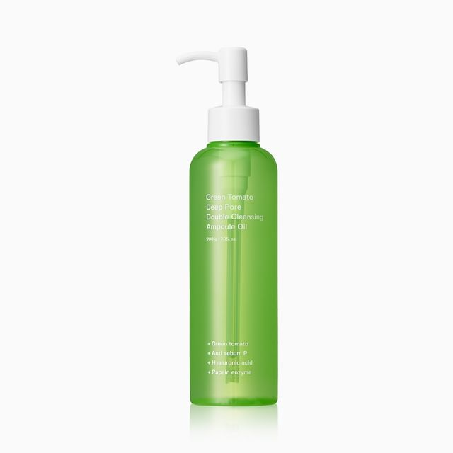 SUNGBOON EDITOR Green Tomato Double Cleansing Ampoule Oil 1 skincare-kbeauty-glowtime-sungboon editor green tomato double cleansing ampoule oil
