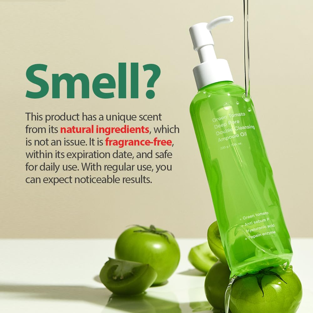 SUNGBOON EDITOR Green Tomato Double Cleansing Ampoule Oil 4 skincare-kbeauty-glowtime-sungboon editor green tomato double cleansing ampoule oil