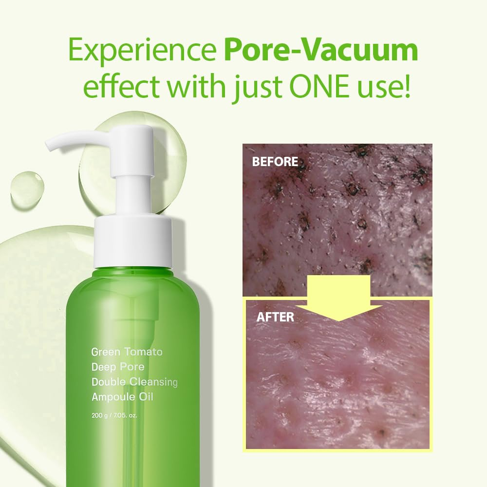 SUNGBOON EDITOR Green Tomato Double Cleansing Ampoule Oil 5 skincare-kbeauty-glowtime-sungboon editor green tomato double cleansing ampoule oil