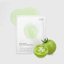SUNGBOON EDITOR Green Tomato Pore Lifting Ampoule Mask 6 skincare-kbeauty-glowtime-sungboon editor green tomato pore lifting ampoule mask