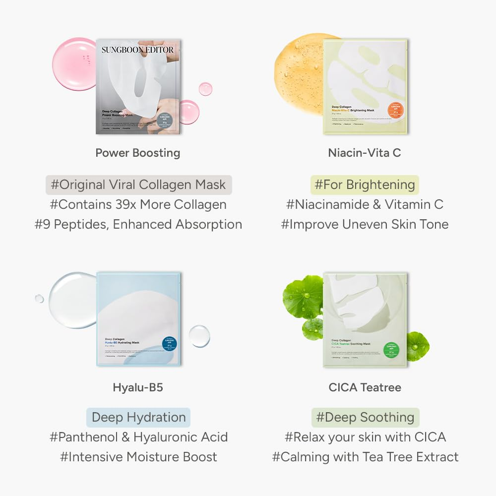 SUNGBOON EDITROR Deep collagen Power Boosting Mask 7 skincare-kbeauty-glowtime-sungboon editor deep collagen power boosting mask
