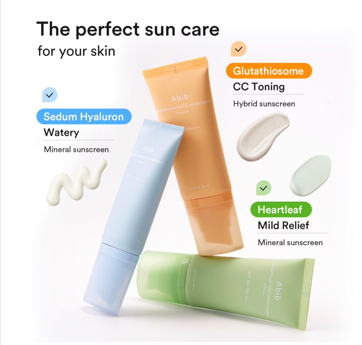 ABID Sedum HJyaluron Sunscreen Watery Tube 6 skincare-kbeauty-glowtime-abib sedum hyaluron sunscreen watery tube