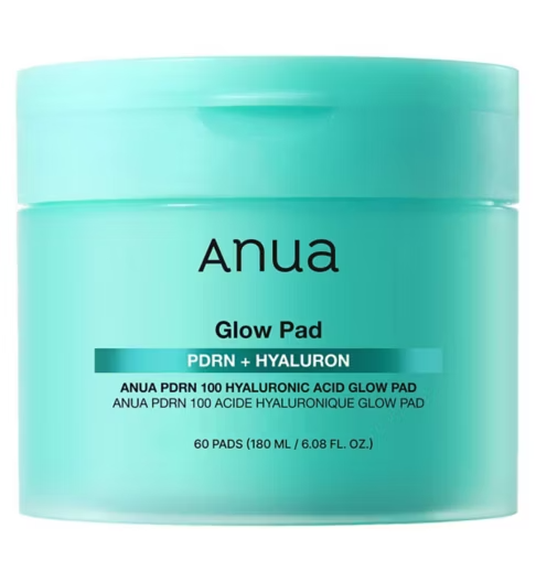 ANUA PDRN 100 Hyaluronic Acid Glow Pad 1 skincare-kbeauty-glowtime-anua pdrn 100 hyalurnic acid glow pad