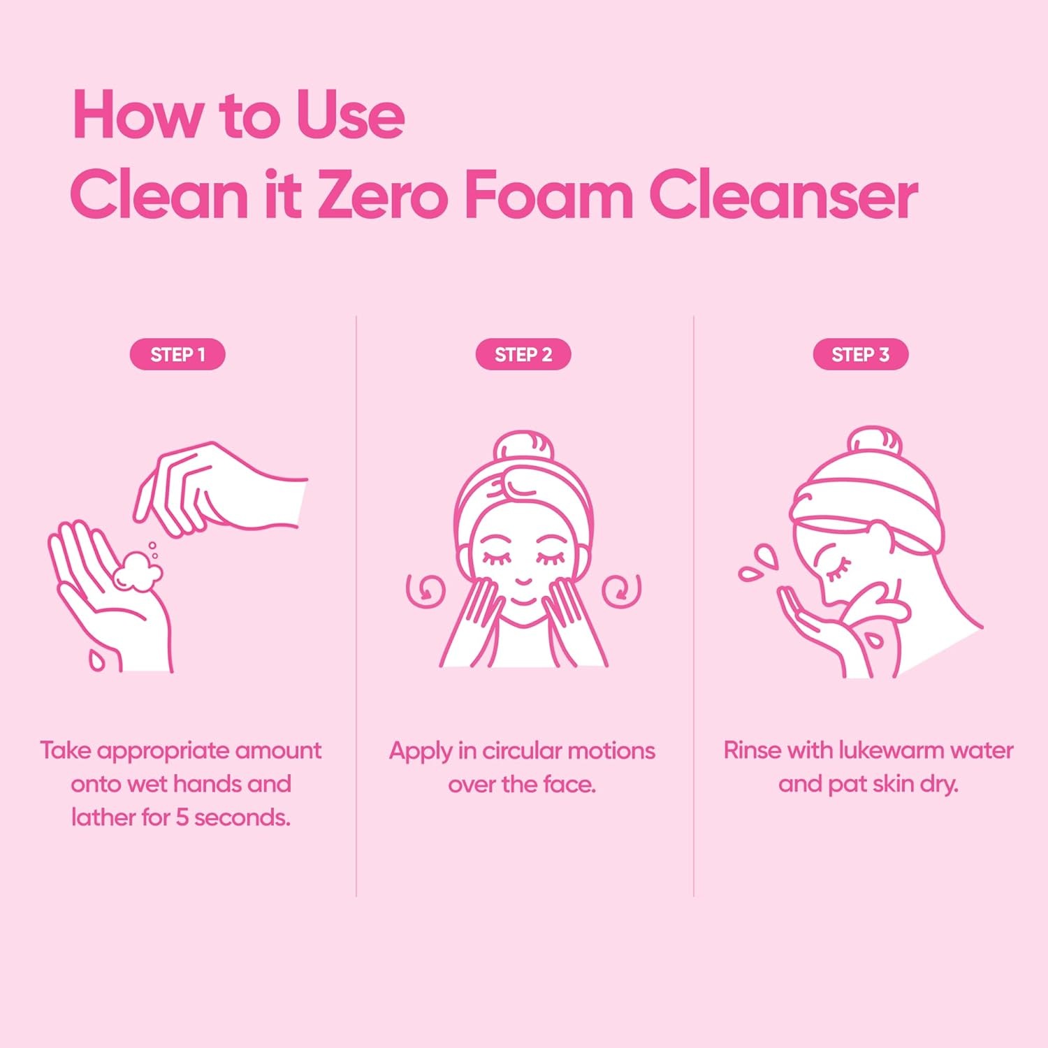 BANILA Clean It Zero Foam Cleanser 6 skincare-kbeauty-glowtime-banila clean it zero foam cleaner